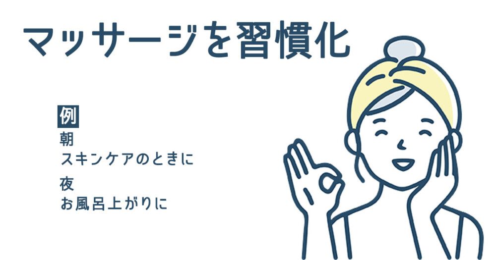 二重あごの解消に効果的なタイミング