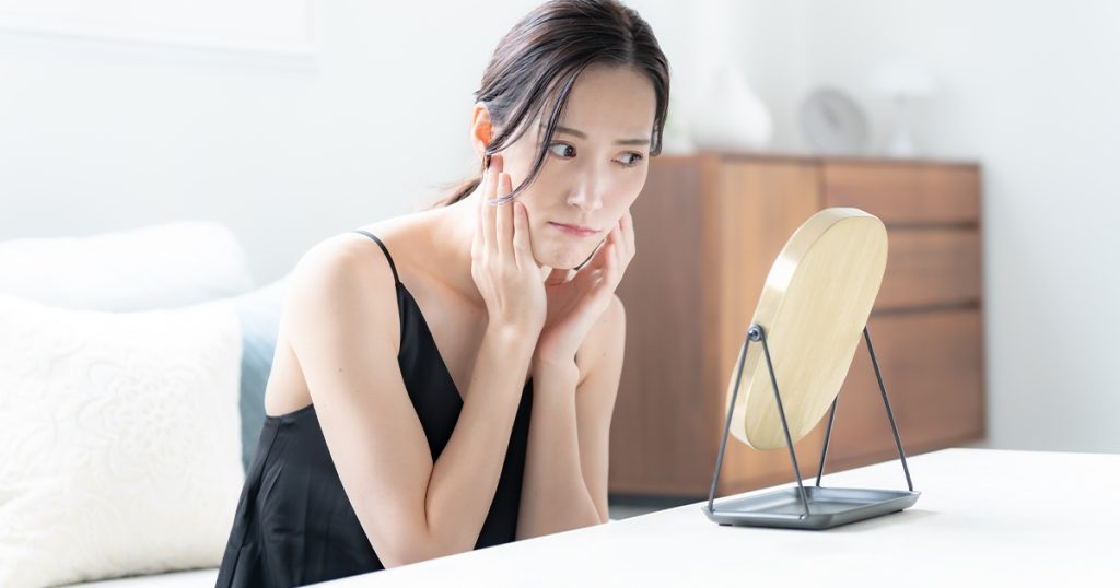 顔の脂肪は落とせるの？