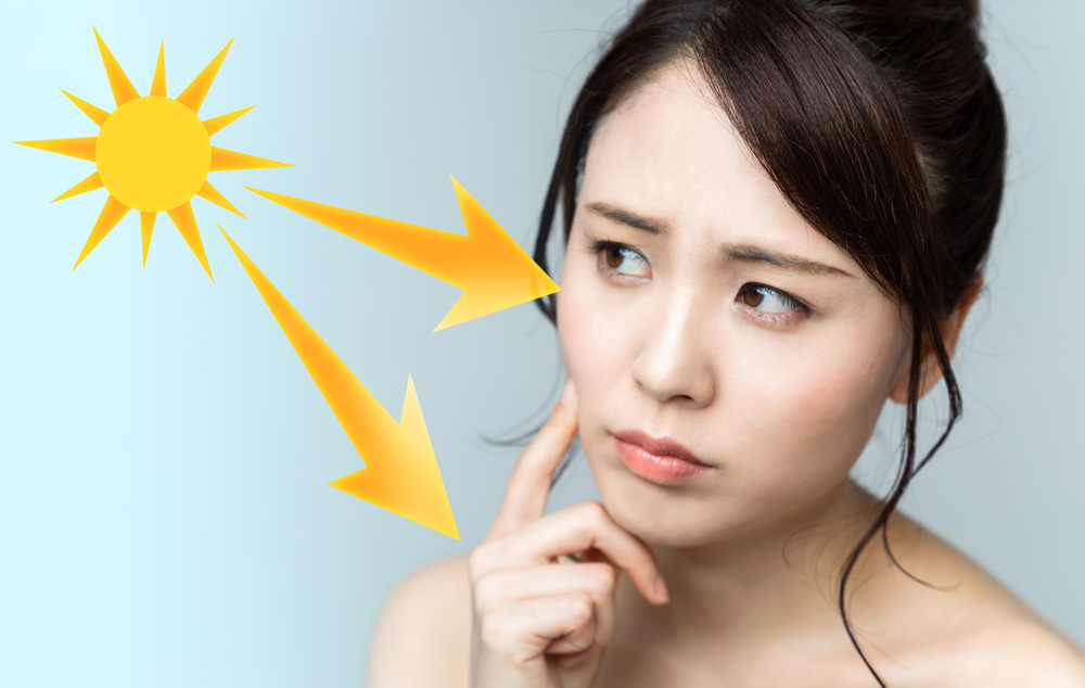 おでこのシワを招く4つの原因