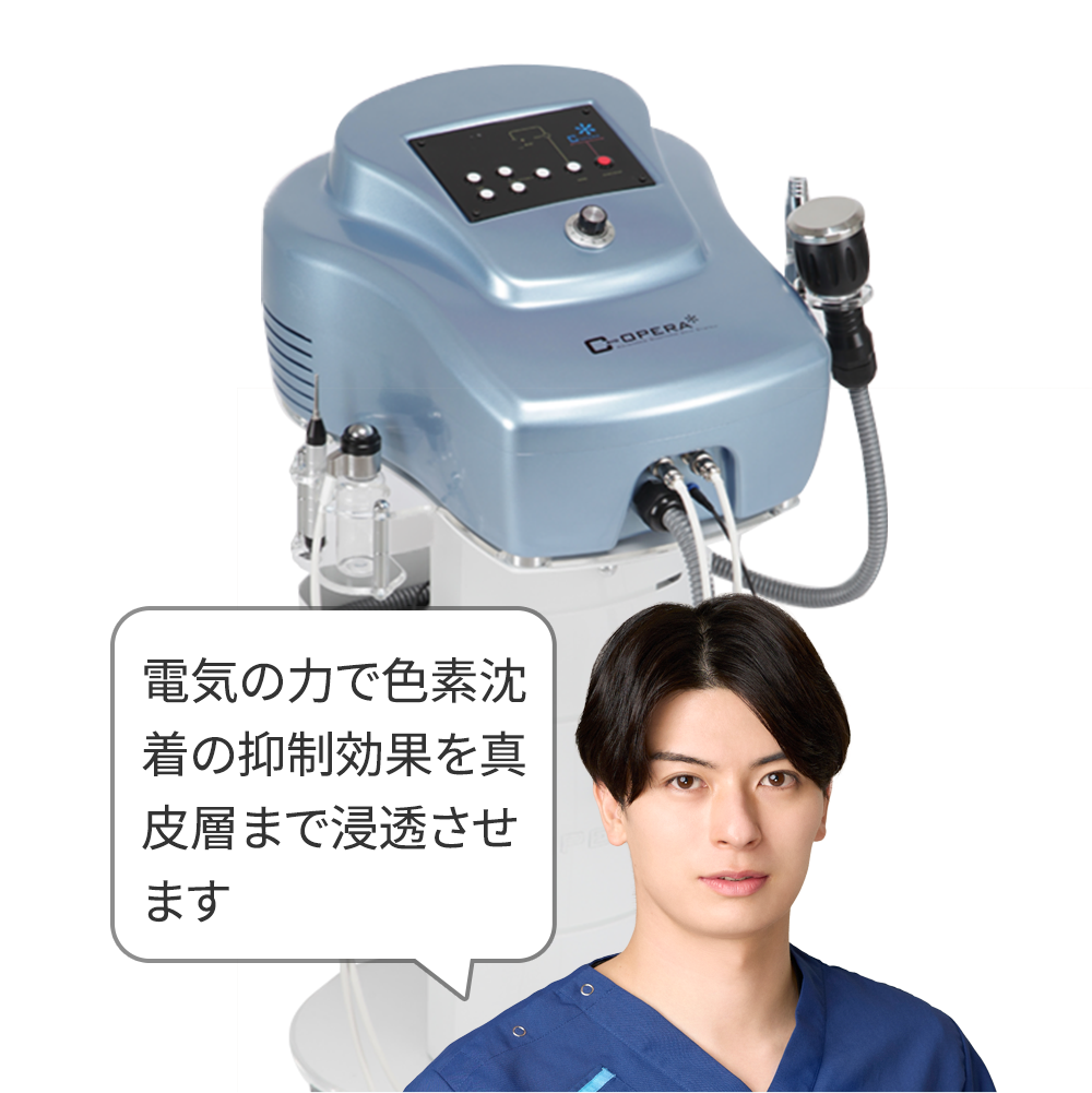 エレクトロポレーション+トラネキサム酸美容液