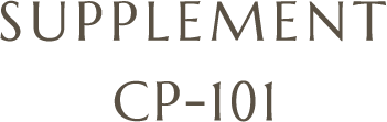 SUPPLEMENT CP-101