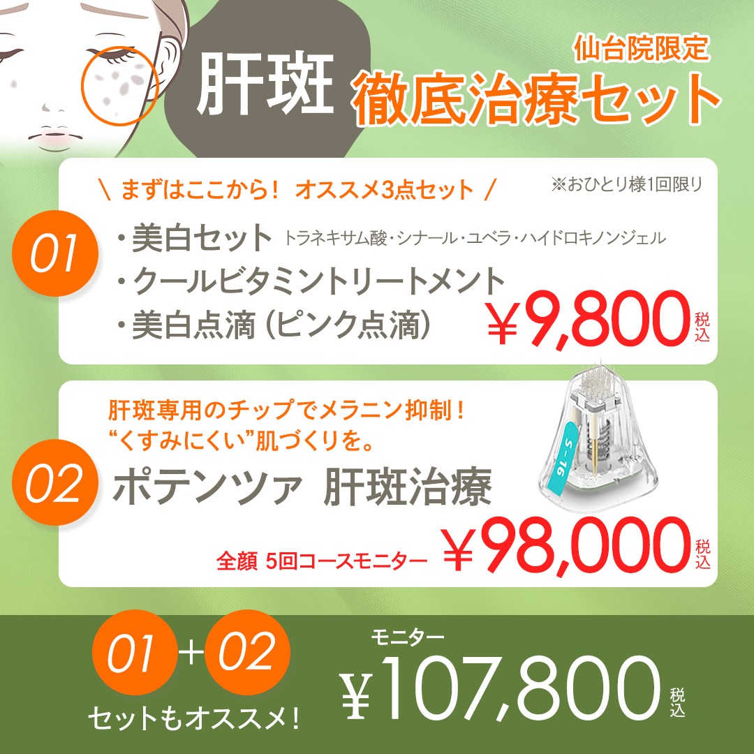 肝斑徹底治療セット