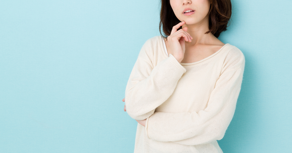 太っているのに頬がこける原因について解説