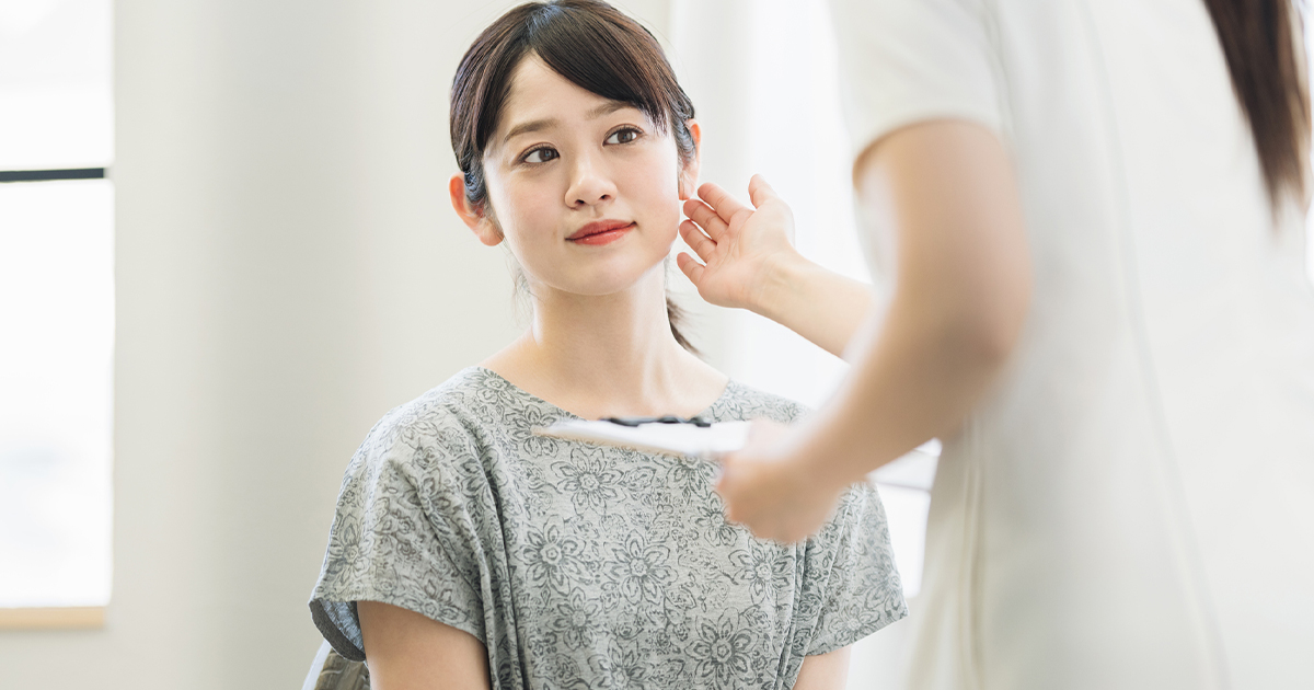 側頭筋ボトックスの施術の流れについて解説