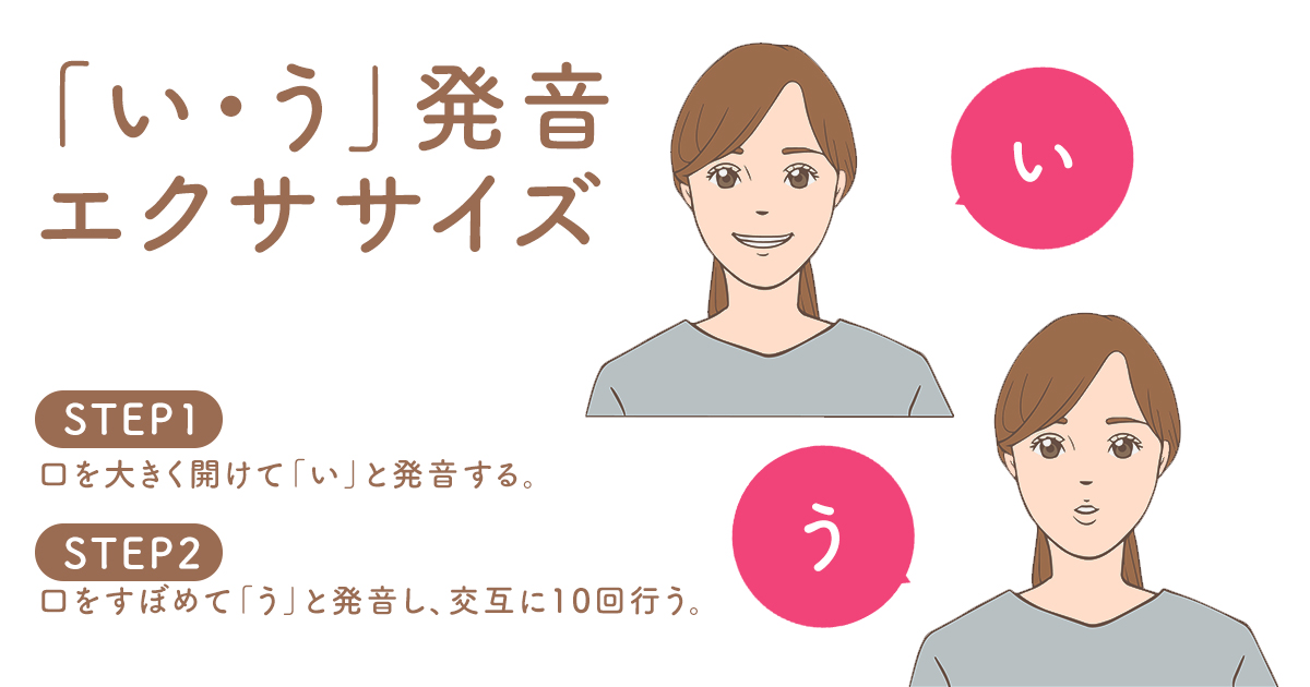 「い・う」発音エクササイズ