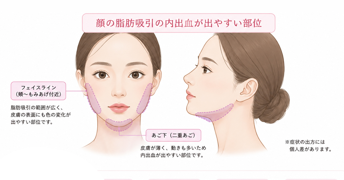 内出血の説明